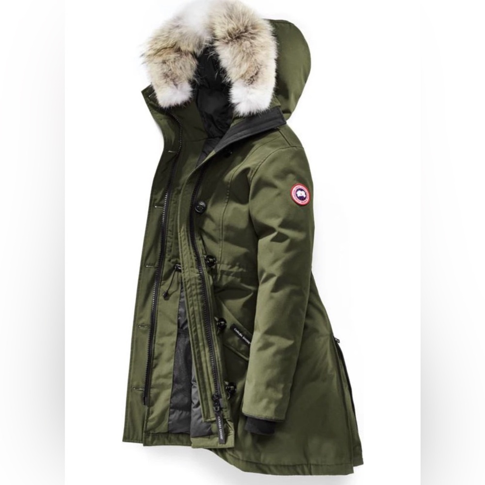 Canada Goose Rossclair Parka, Olive Green